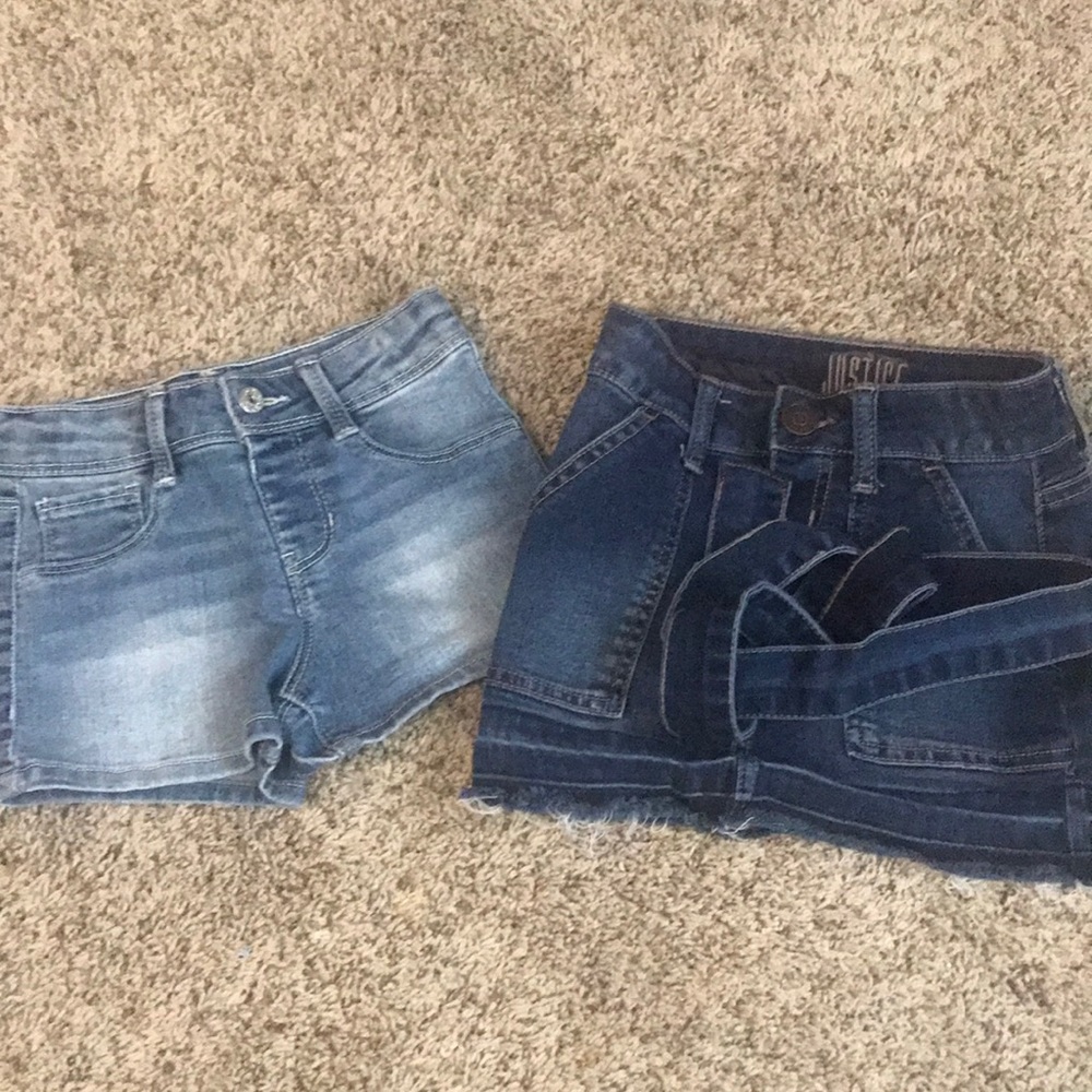 Shorts and skirt